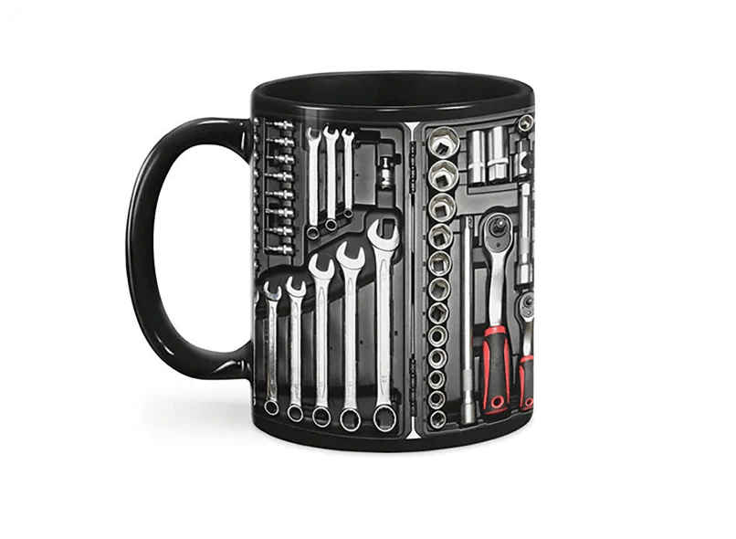 🔥LAST DAY SALE 49% OFF - 🔧✨Mechanic Toolbox Mug(The Best Gift for Dad)❤️👨