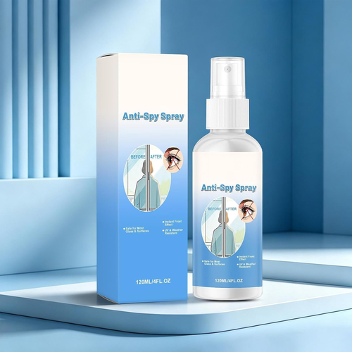 🔥Last Day 50% OFF - ✨Instant Frosted Glass Privacy SprayAnti-Spy Opaque Coating | UV Resistant Removable 120ml 🪟