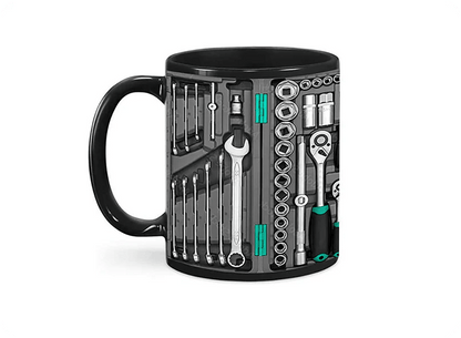 🔥LAST DAY SALE 49% OFF - 🔧✨Mechanic Toolbox Mug（The Best Gift for Dad）❤️👨