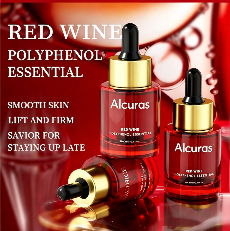 🎉Buy One Get One Free🎁 -  ✨🍷Alcuras Red Wine Polyphenol Antioxidant Face Serum💧