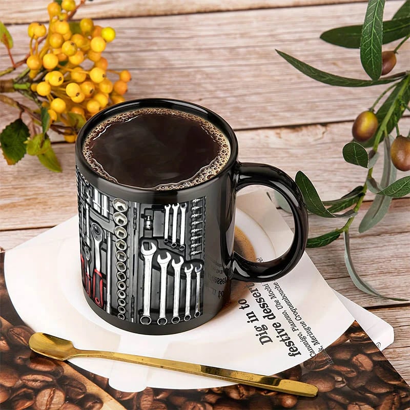 🔥LAST DAY SALE 49% OFF - 🔧✨Mechanic Toolbox Mug（The Best Gift for Dad）❤️👨