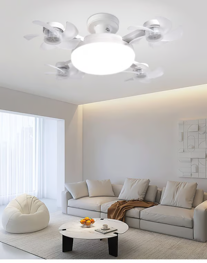 💡🌀 2-in-1 Energy-Saving Fan Light｜Cool Air + Soft Light in One