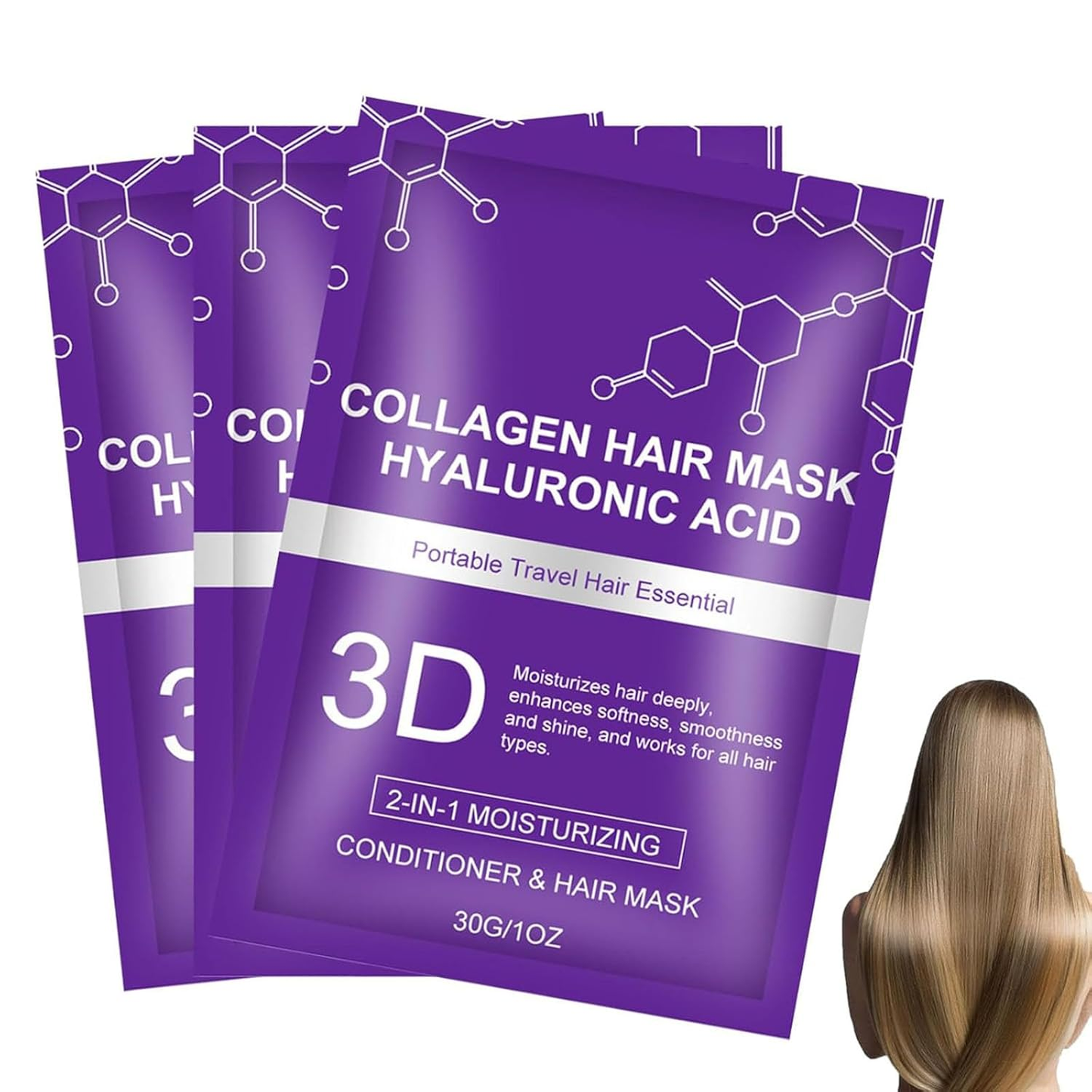 🔥Last Day 49% OFF -  ✨💇Alcuras Collagen & Hyaluronic Acid Hair Mask💆