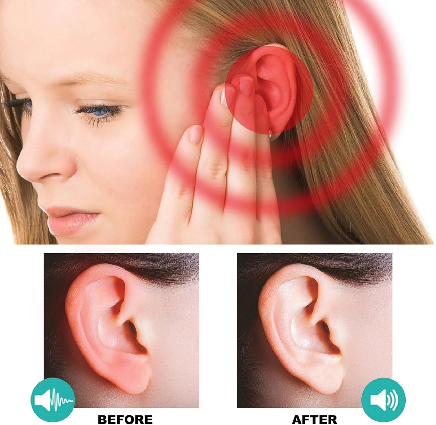 🔥LAST DAY 49% OFF - 💦Natural Tinnitus Relief Hearing Support Drops🦻✨