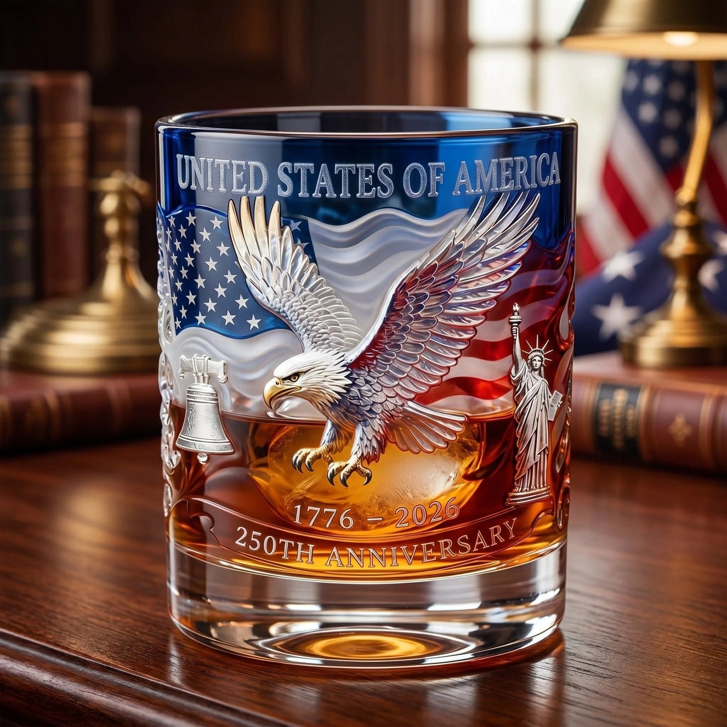🔥Last Day 49% OFF - ✨🇺🇸Limited Edition 2026 USA 250th Anniversary Commemorative Glass – 1776-2026 Heritage Edition🥂