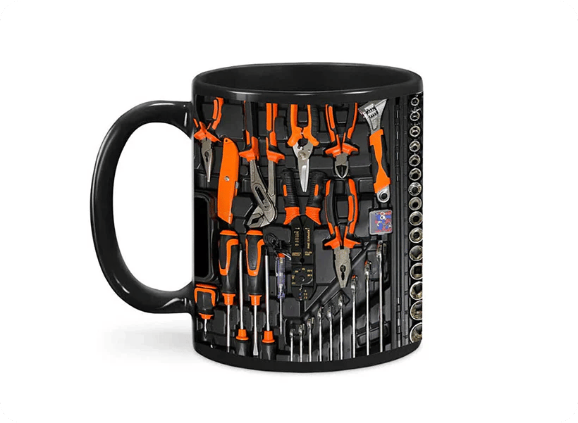 🔥LAST DAY SALE 49% OFF - 🔧✨Mechanic Toolbox Mug（The Best Gift for Dad）❤️👨