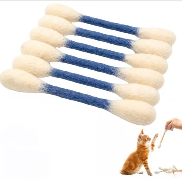 (🎁Last Day 49% OFF)❤️For happy, healthy, and active indoor cats🐱Swabs Large Size Cat Toys with Catnip