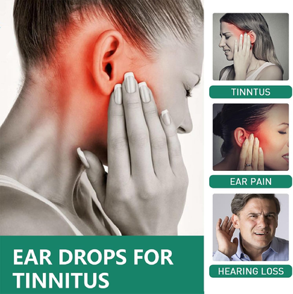🔥LAST DAY 49% OFF - 💦Natural Tinnitus Relief Hearing Support Drops🦻✨
