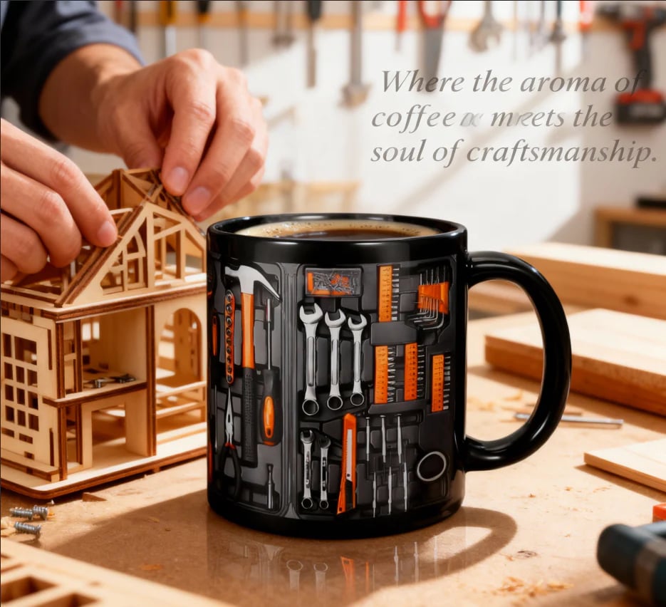 🔥LAST DAY SALE 49% OFF - 🔧✨Mechanic Toolbox Mug（The Best Gift for Dad）❤️👨