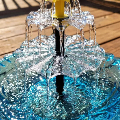 🔥Last Day 49% OFF - 🐦Solar Cascade Hanging Bird Bath Fountain⛲️✨