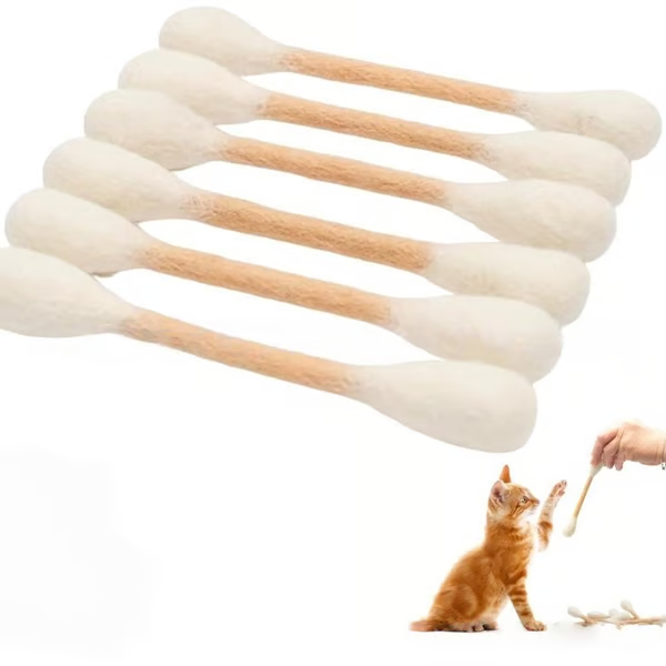 (🎁Last Day 49% OFF)❤️For happy, healthy, and active indoor cats🐱Swabs Large Size Cat Toys with Catnip