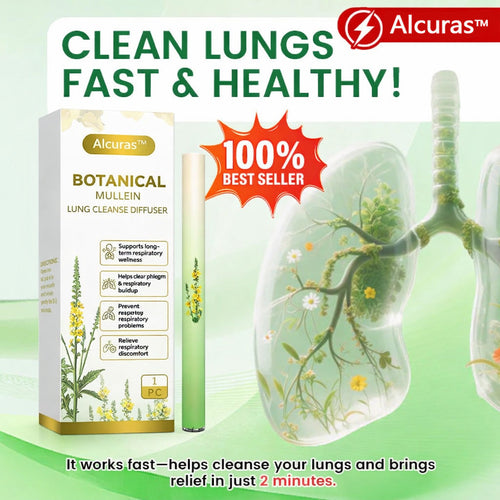 🔥Last Day 49% OFF🔥 - 🌿Alcuras™ Botanical LungCare Mullein Diffuser🍃
