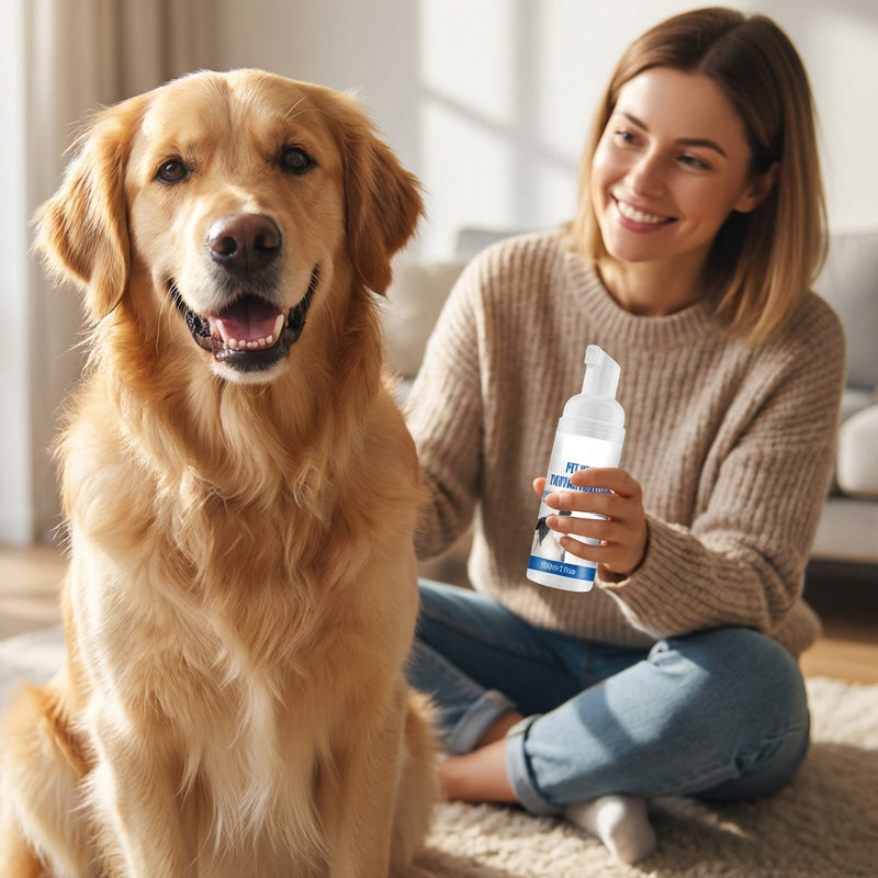 🔥Last Day 49% OFF - 🐾 BUY 2 GET 1 FREE! ✨Pet Oral Care Foaming Tartar Remover🦷